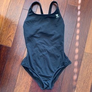 Black TYR Durafast One Solid Maxfit Swimsuit